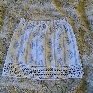 Victorias secret linen mini skirt sz xs